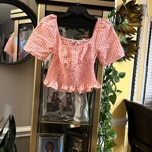 BCB generation size medium pink and white worn once gray condition